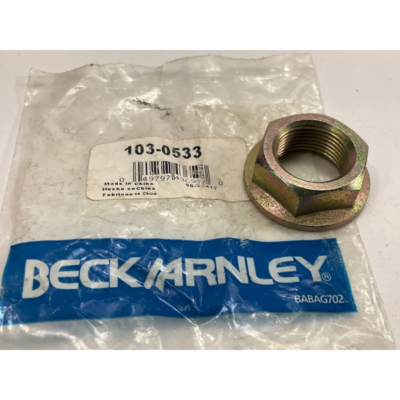 Beck Arnley 103-0533 Axle Nut - M22 X 1.5mm