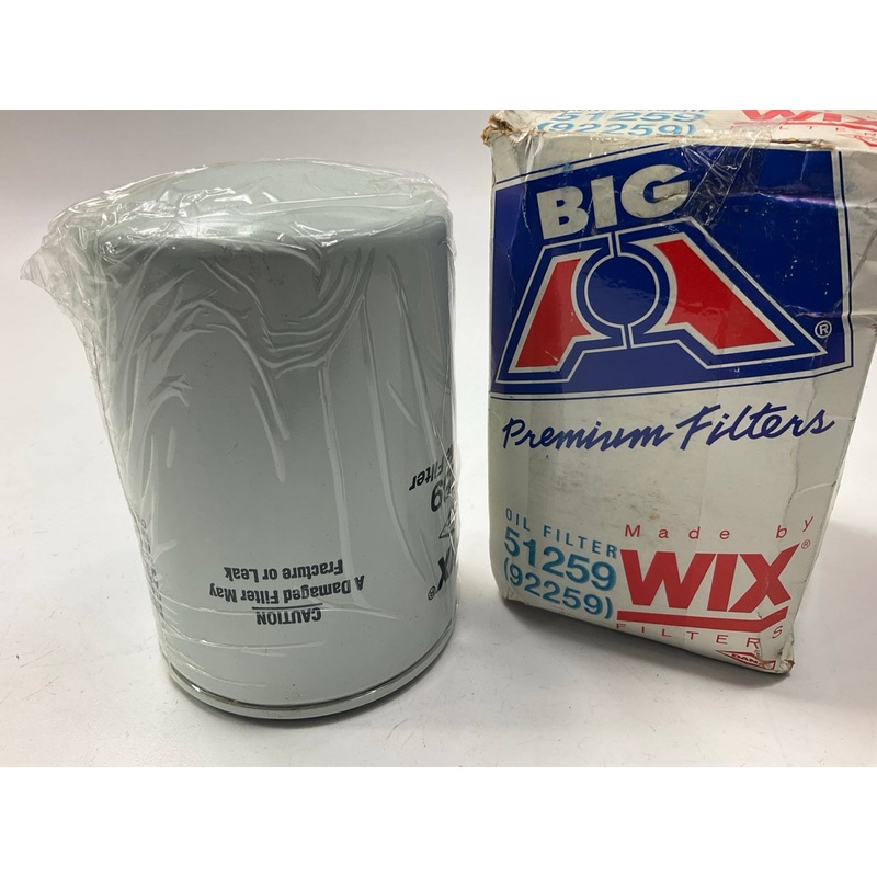 Big A 92259 Transmission Filter (WIX 51259) For John Deere, Dresser, Jacobsen