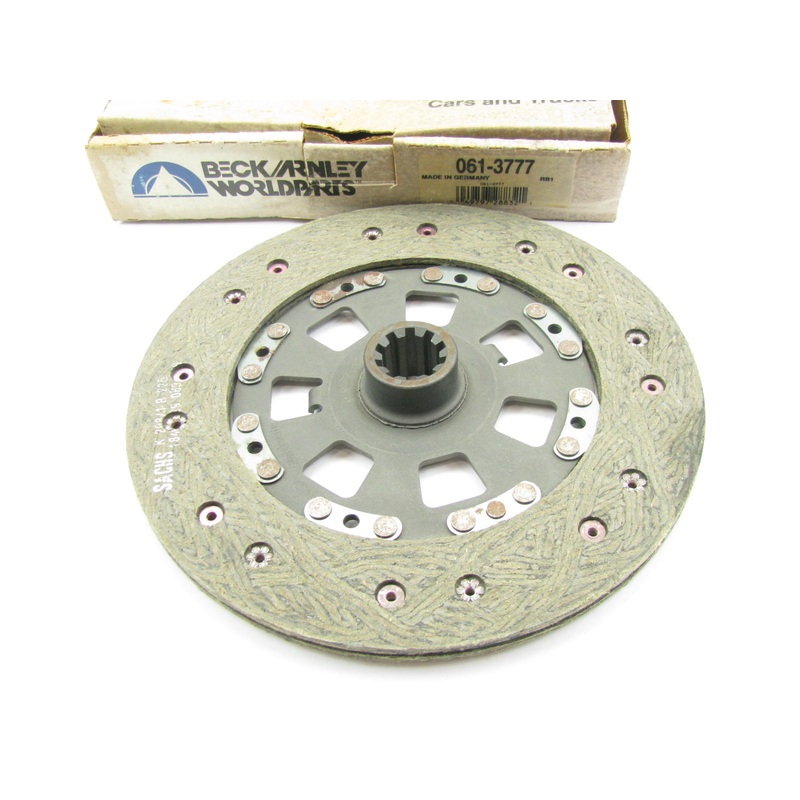 Beck Arnley 061-3777 Clutch Friction Disc for 1989-1993 BMW 535i 3.5L-L6