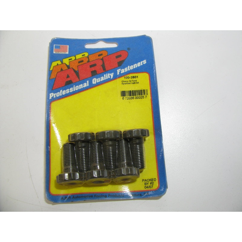 ARP 100-2801 Flywheel Bolt Kit For Ford & Chevrolet - 7/16-20 Thread 1'' UHL