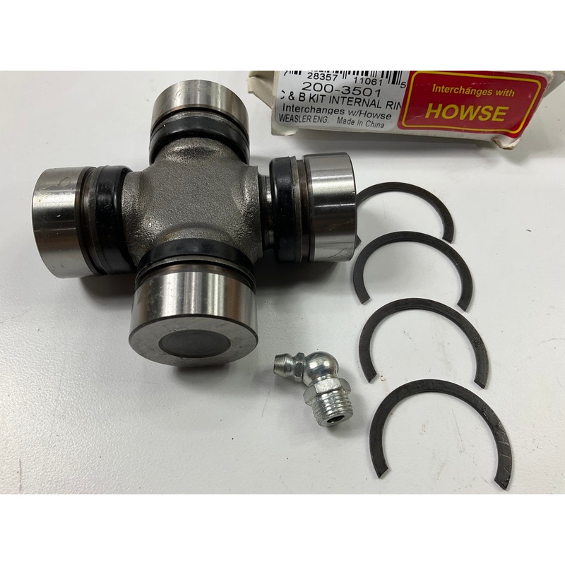 Weasler 200-3501 35-Series U-Joint Universal Joint, 1.250'' Cap X 3.219'' OAL