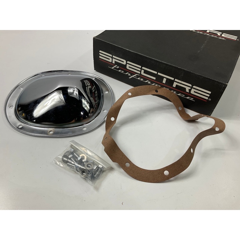 Spectre 6074 Rear Chrome Differential Cover For GM 7.5'' 10 Bolt Differential