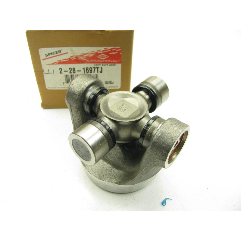 Spicer 2-28-1697TJ  Front Or Rear Shaft Tube Yoke, With U-JOINT, 3.000 X 0.083