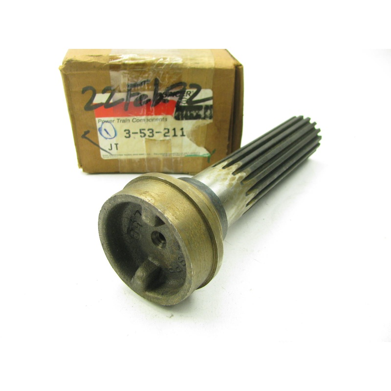 Spicer 3-53-211 Splined Midship Tube Shaft 1.3750-16 Spline 1.3780'' Bearing