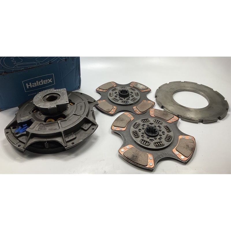 Reman Haldex RC400DCX 14'' Spicer Type, 2.937 Recess Flywheel, 1.75''-10 Spline
