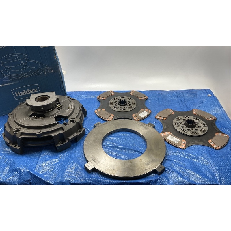 REMAN. Haldex RC597DCX Clutch Kit 15-1/2 Spicer Two Plate (Cast)  2'' (10 Spline)