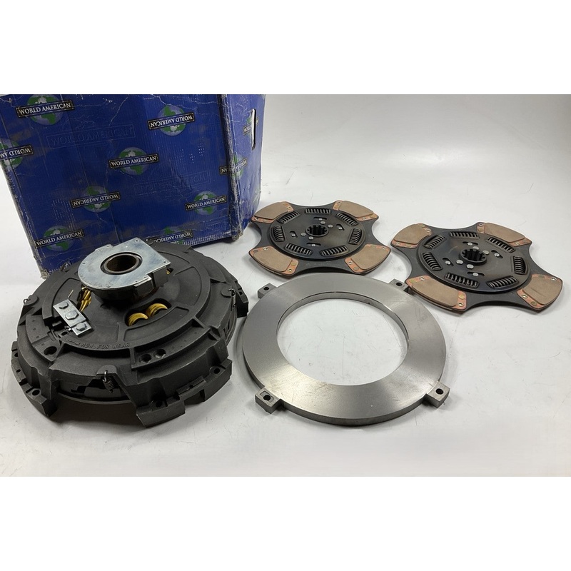 REMAN. World American WA108925-82BW Clutch Kit 15.5''X2'' Cermaic, EZ Pedal