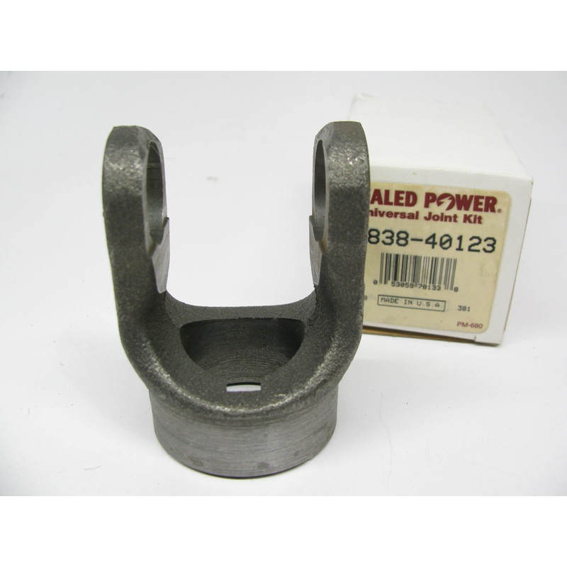 1.25 Round Bore Tractor Implement End Yoke 10-4-193, 10-4193, 838-40123