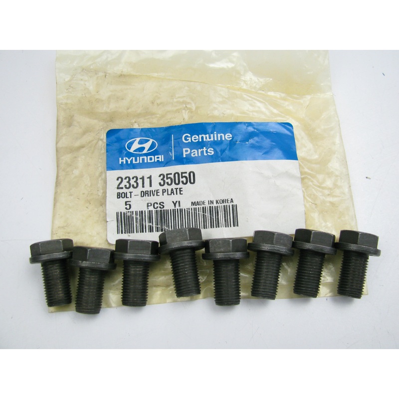 (8) NEW Automatic Drive Flex Plate Flexplate Bolts OEM For Hyundai 2331135050