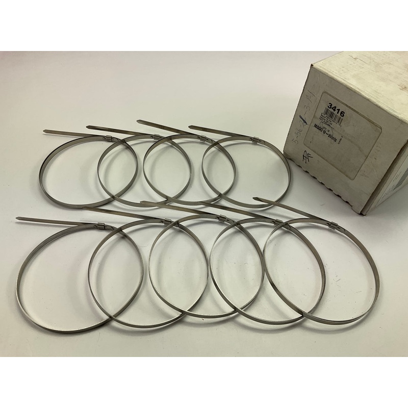 (9) Moog 3416 CV Axle CV Boot Clamps, 4.7'' Diameter