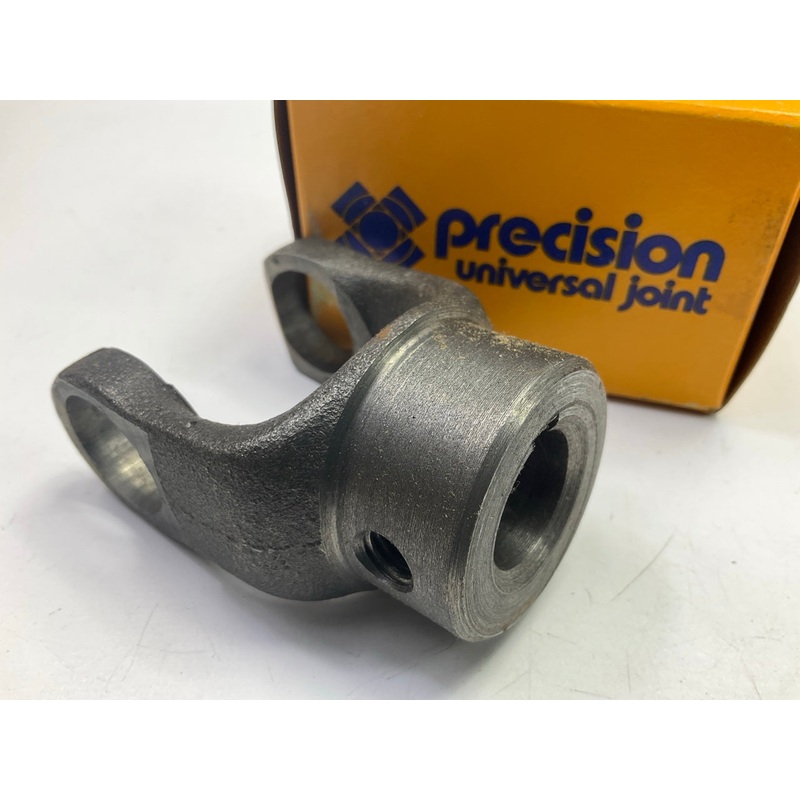 Precision 1513 Axle End Yoke, 2-1/2 Inch Long, 13/16'' Round Bore, 1/4'' Keyway