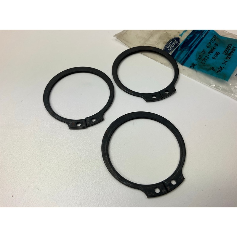 (3) NEW Ford E7TZ-7064-B Manual Transmission Countershaft Snap Ring, ZF 5 Speed