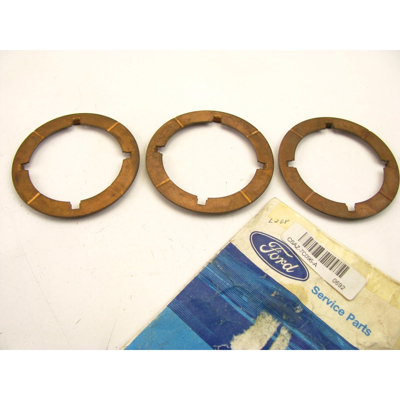 (3) NEW - OEM Ford C6AZ-7C096-A Intermediate Drum Thrust Washer - C6 Trans