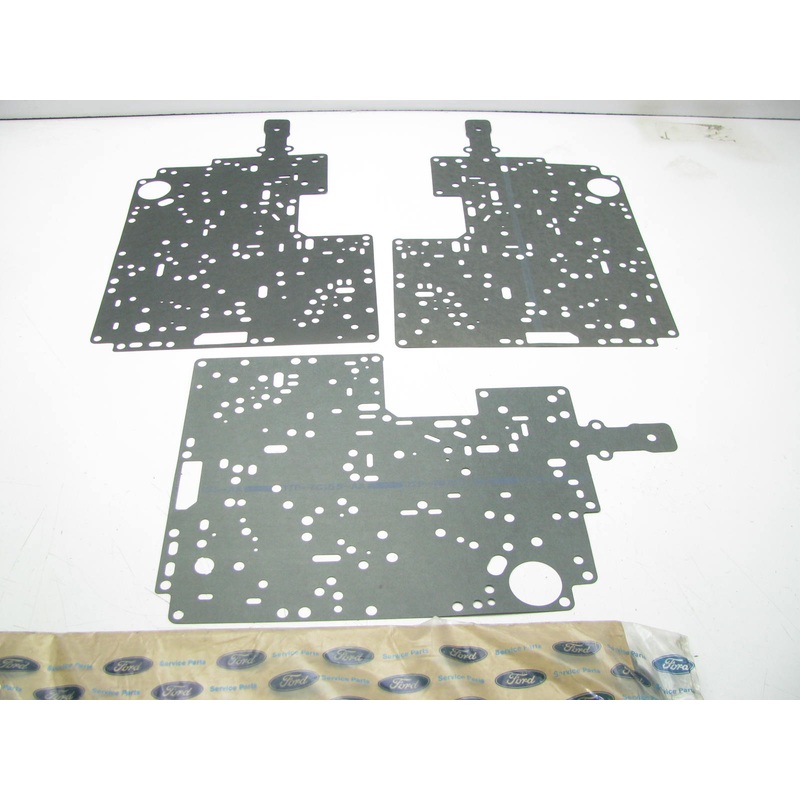 (3) NEW OEM Ford F1TZ-7C155-A Upper Spacer Plate Gasket Yellow 0.15'' 90-95 E4OD
