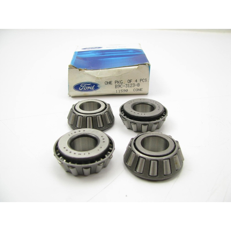 (4) NEW - OEM Ford B9C-3123-B Front Axle Spindle Bolt Bearings 1966-1971 Bronco