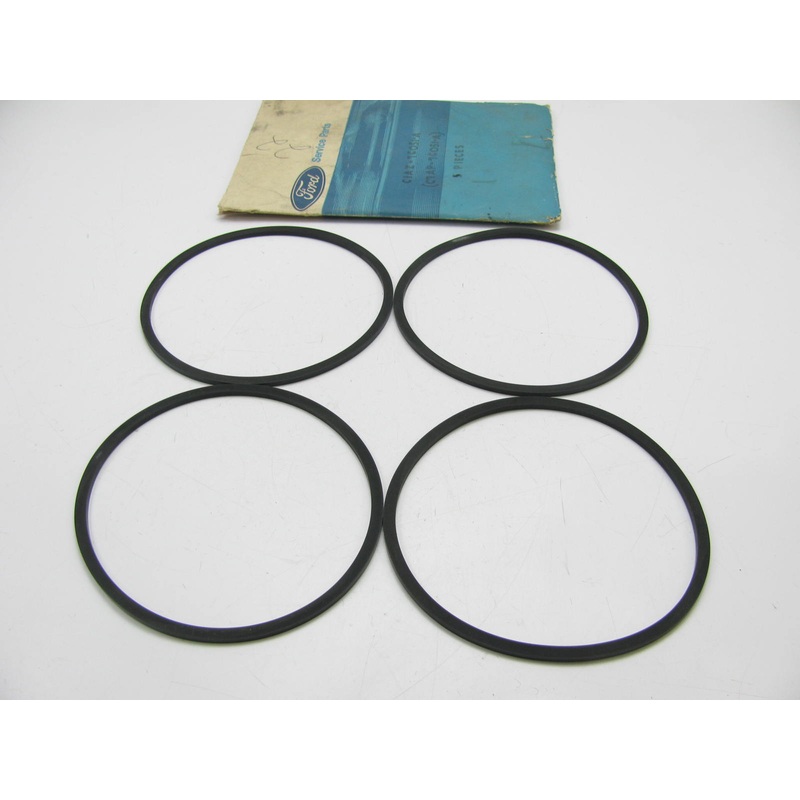 (4) NEW - OEM Ford C1AZ-7C051-A Trans Outer Rear Clutch Piston Seal 1957-1961 FM