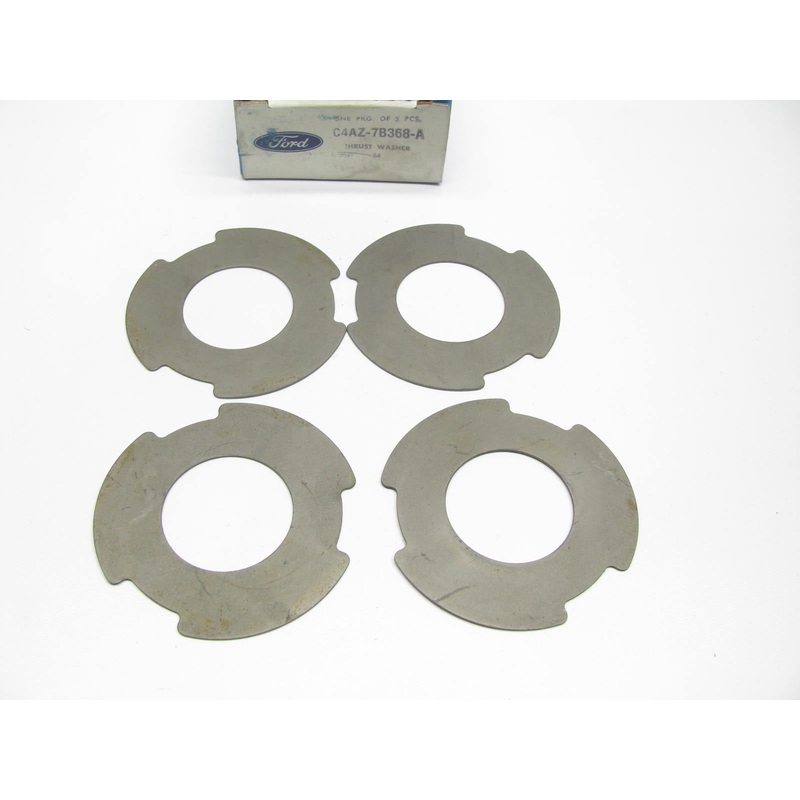(4) NEW - OEM Ford C4AZ-7B368-A Transmission Output Shaft Rear Thrust Washer, C4