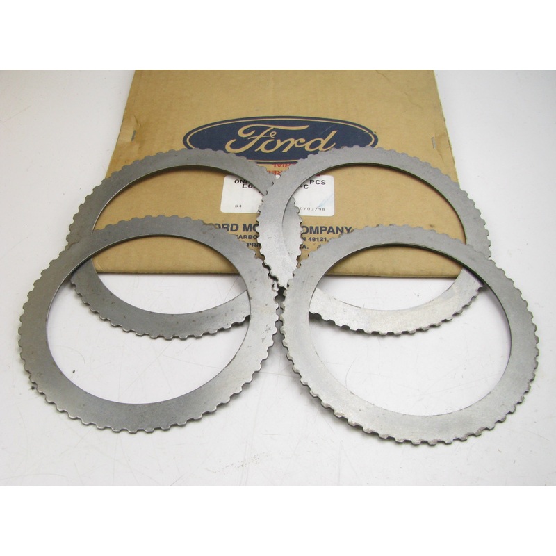 (4) NEW - OEM Ford E6DZ-7B442-C Reverse Clutch Plates 86-07 AXOD AX4S AX4N 4F50N