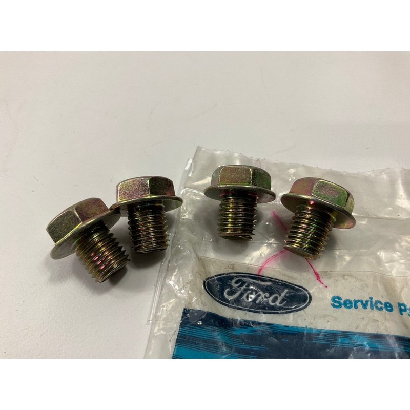 (4) NEW - OEM Ford E7GZ-6379-C Flexplate Bolt For 1987-1989 Mercury Tracer 1.6L