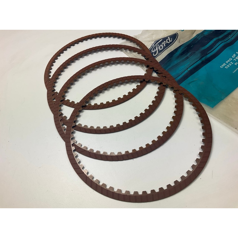 (4) NEW - OEM Ford E92Z-7B164-C Transmission Reverse Clutch Friction Plate, 4EAT