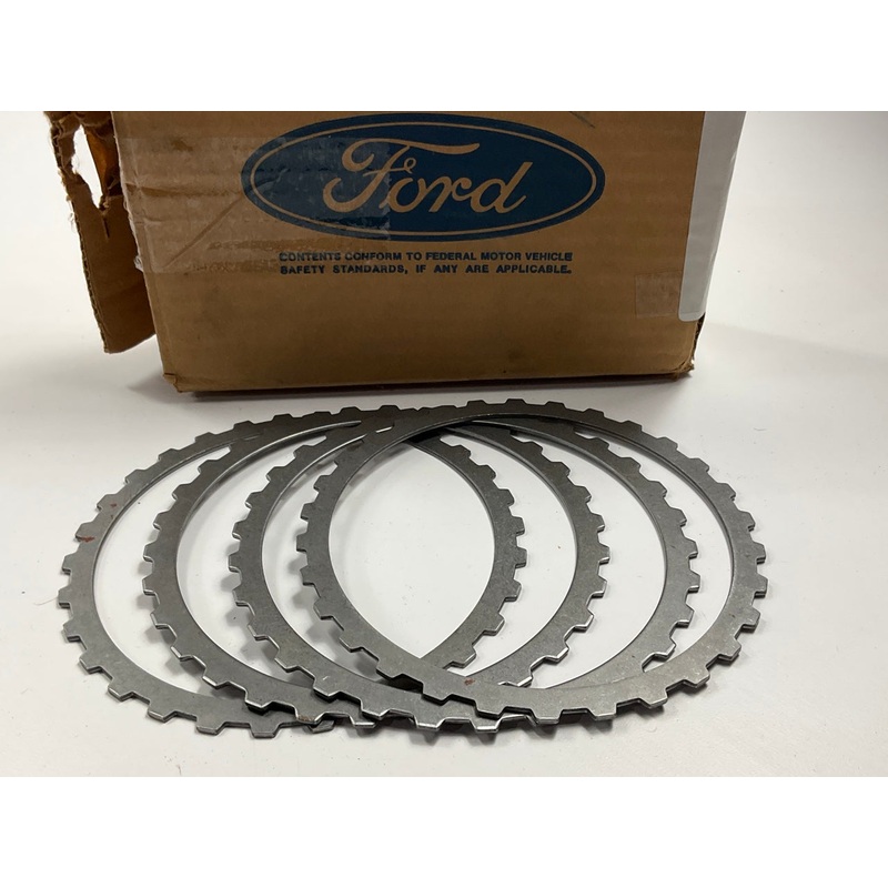 (4) NEW - OEM Ford F3XY-7B442-E Automatic Transmission Rear Clutch Plate - 4F20E
