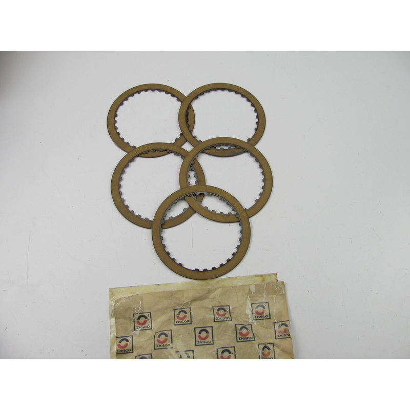 (5) Acdelco 8630214 Automatic Transmission Clutch Plates For 1976-87 TH200 TH325