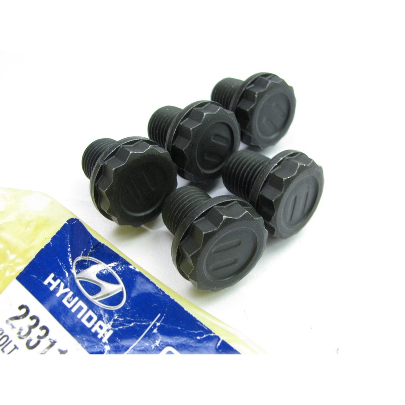 (5) Automatic Transmission Drive Flex Plate Bolts OEM For Hyundai 2331123550