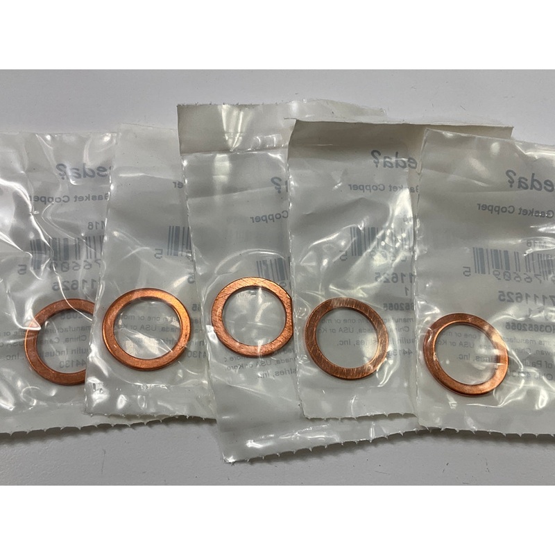 (5) Needa 67111625 Differential Drain Plug Seal Washers