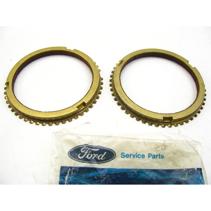 (2) NEW Ford OEM E9SZ-7107-A Manual Trans Synchronizer Blocking Ring 89-95 M5R1