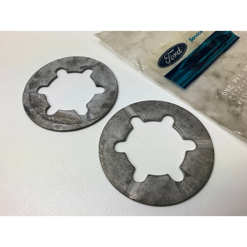 (2) NEW OEM Ford C5TZ-7128-B Countershaft Gear Thrust Plate, Warner 4-Speed T18