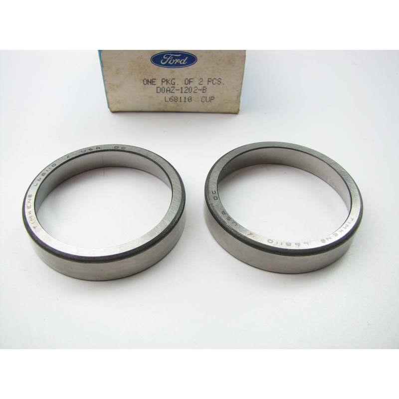 (2) New OEM Ford D0AZ-1202-B-2 FRONT Inner Bearing Cups 85-96 F-150, 85 F-250