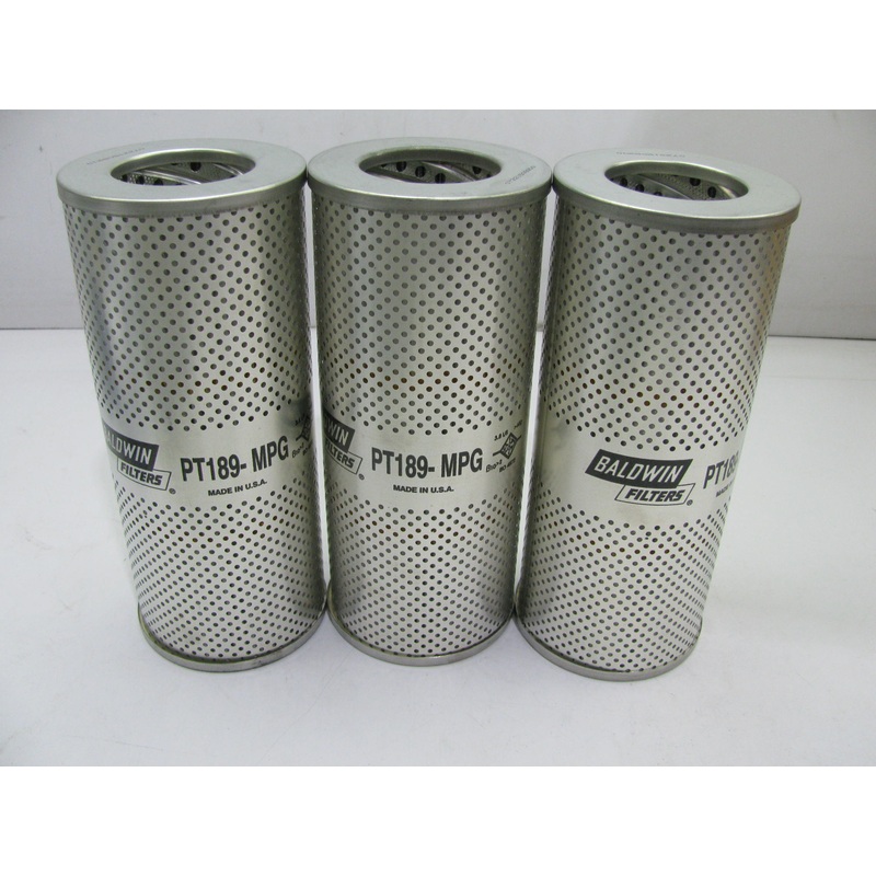 (3) Baldwin PT189-MPG Automatic Transmission Filter Replaces 57720 LP135 HF6341