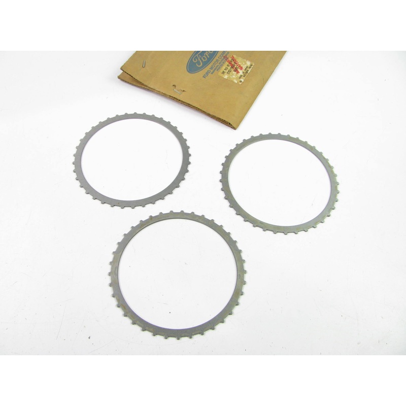 (3) Ford E7GZ-7B442-B Auto Transmission Reverse Steel Clutch Plate - ATX Festiva