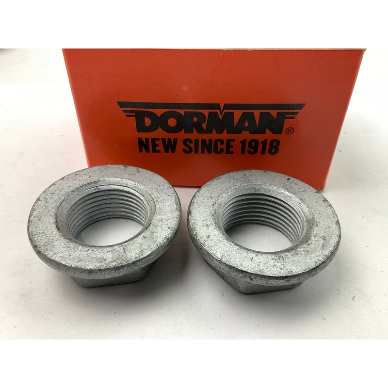 (2) Dorman 615-144 Front Axle Wheel Bearing Nut (Spindle Nuts) PAIR