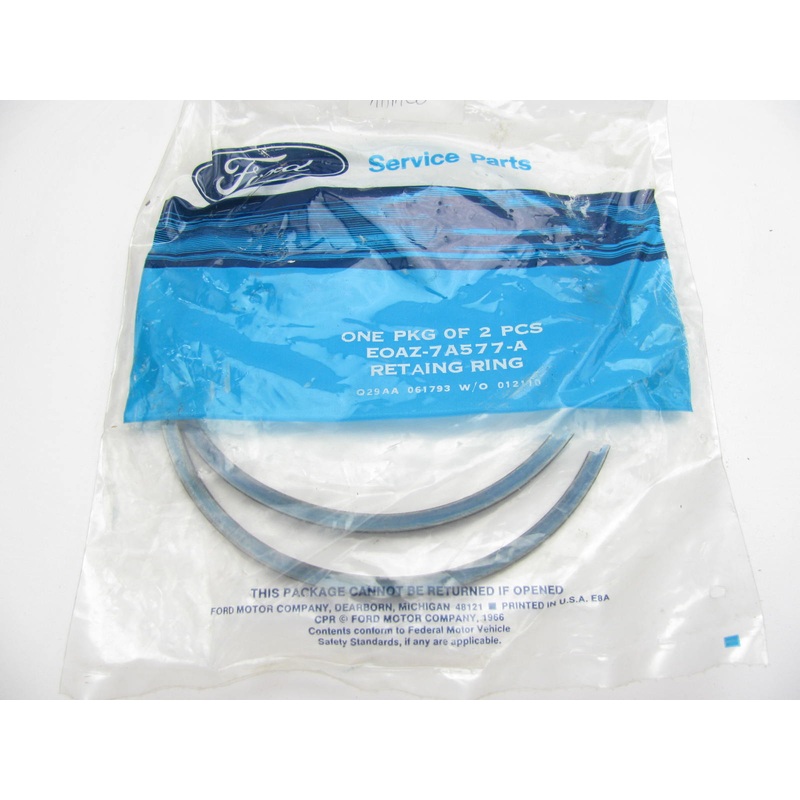(2) Ford E0AZ-7A577-A Reverse Clutch Pressure Plate Retainer Snap Ring 80-87 AOD