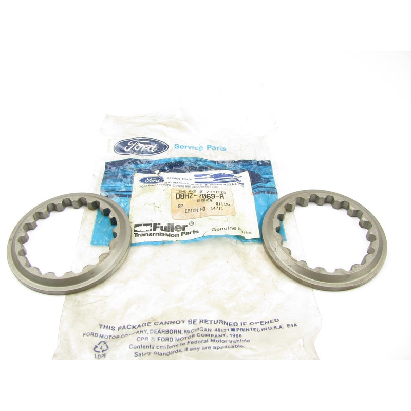 (2) Ford OEM D8HZ-7069-A Output Shaft Gear Thrust Washer 1978-89 Fuller 10 Speed
