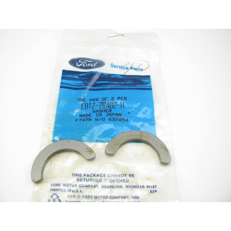 (2) NEW - OEM Ford E8TZ-7R482-H Transmission Countershaft Half Washer 3.25mm TK5