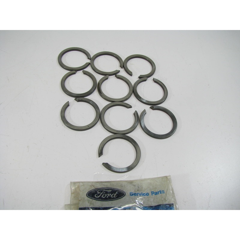 (10) NEW - OEM Ford B6C-7064-D Manual Transmission Snap Ring 0.128'' Warner T-18