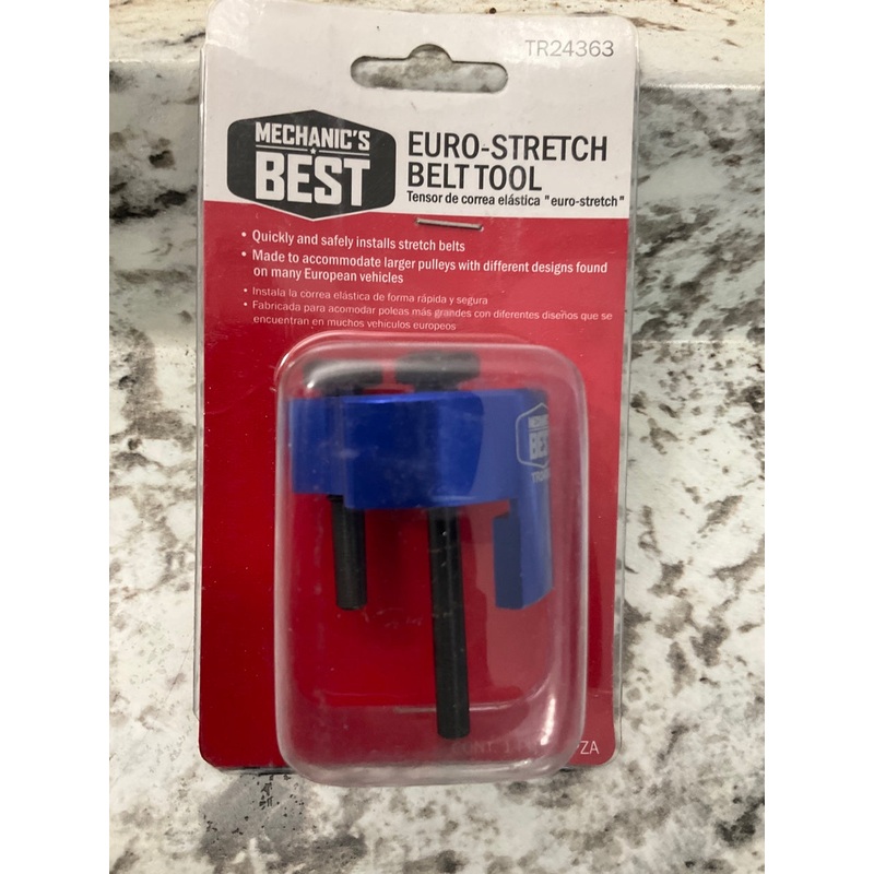 Mechanics Best TR24363 Europe Euro Stretch Belt Tool 24363
