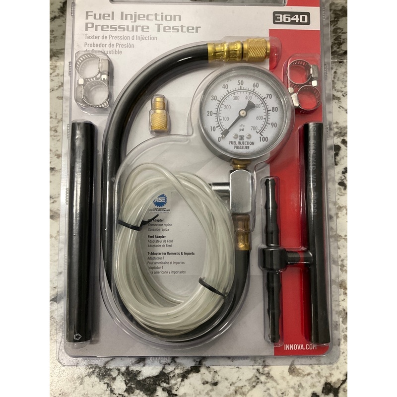 INNOVA 3640 Professional Fuel Injection Pressure Tester Tool Kit