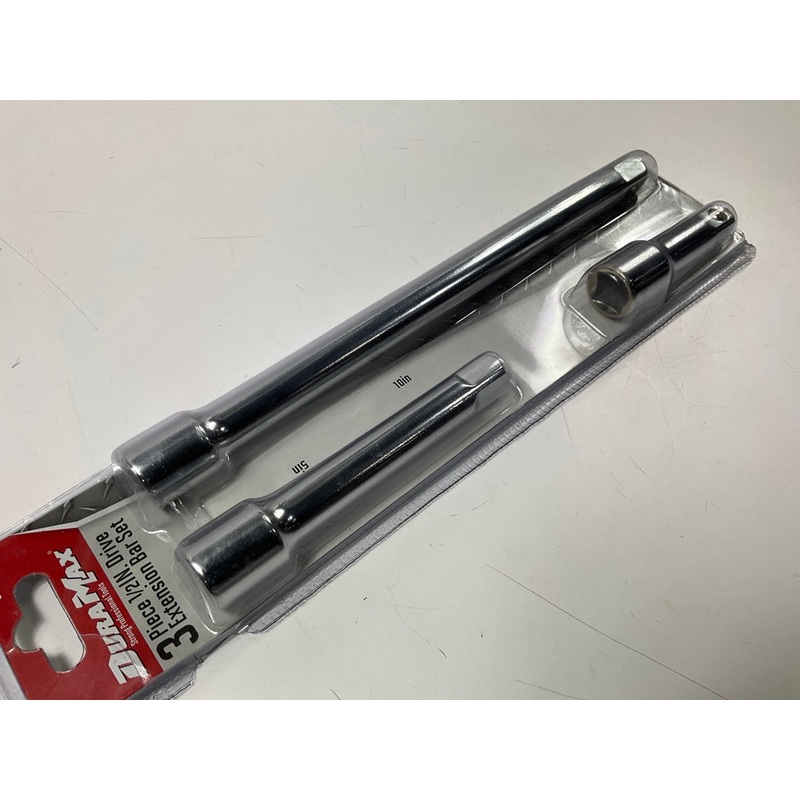Dura Max UA80007B 1/2'' Drive Extension Bar Set, 3-Piece