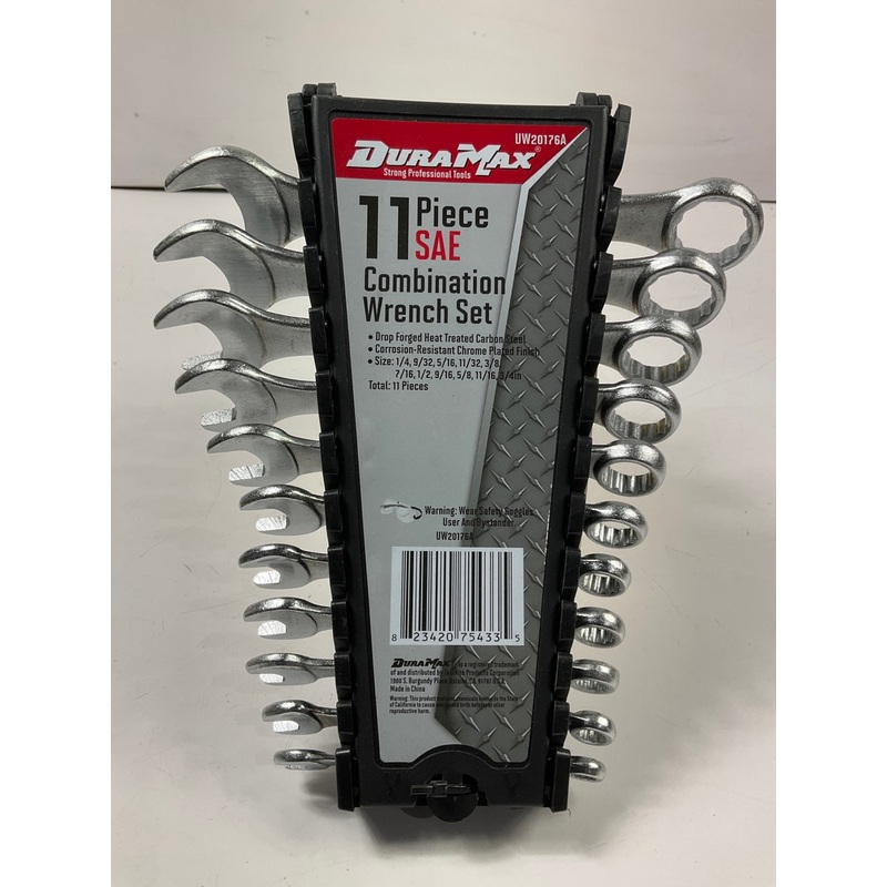 Dura Max UW20176A SAE Combination Wrench Set, 11-Piece
