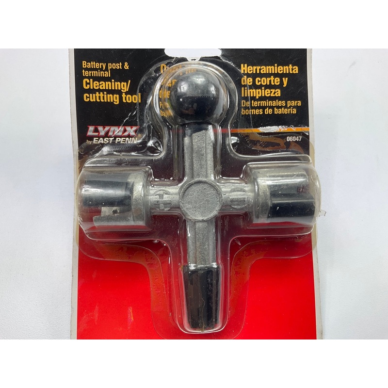 East Penn 00682 3-Way Battery Post Cleaning And Cutting Tool