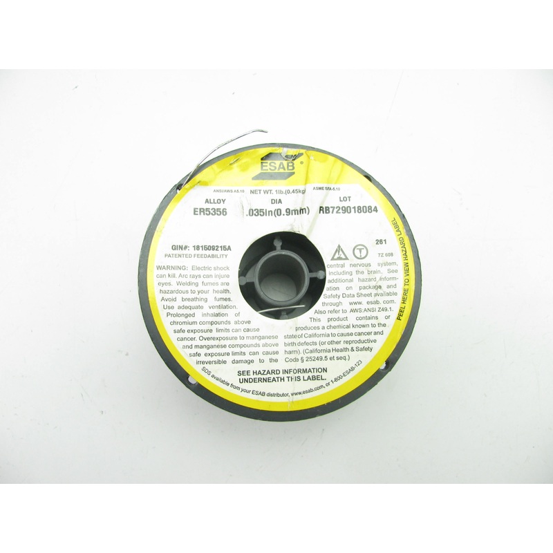 ESAB 181509215A ER5356 Aluminum MIG Welding Wire 1-Lb Spool .035''