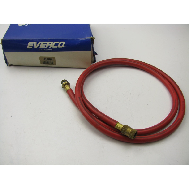 Everco A5964 A/C Refrigerant Charging Hose - 1/2'' ACME X 60'' / 1.52m