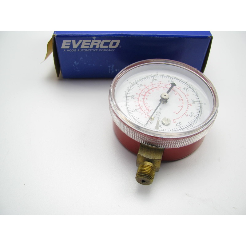 Everco A9508 0 - 500PSI Refrigerant Manifold High Presssure Gauge
