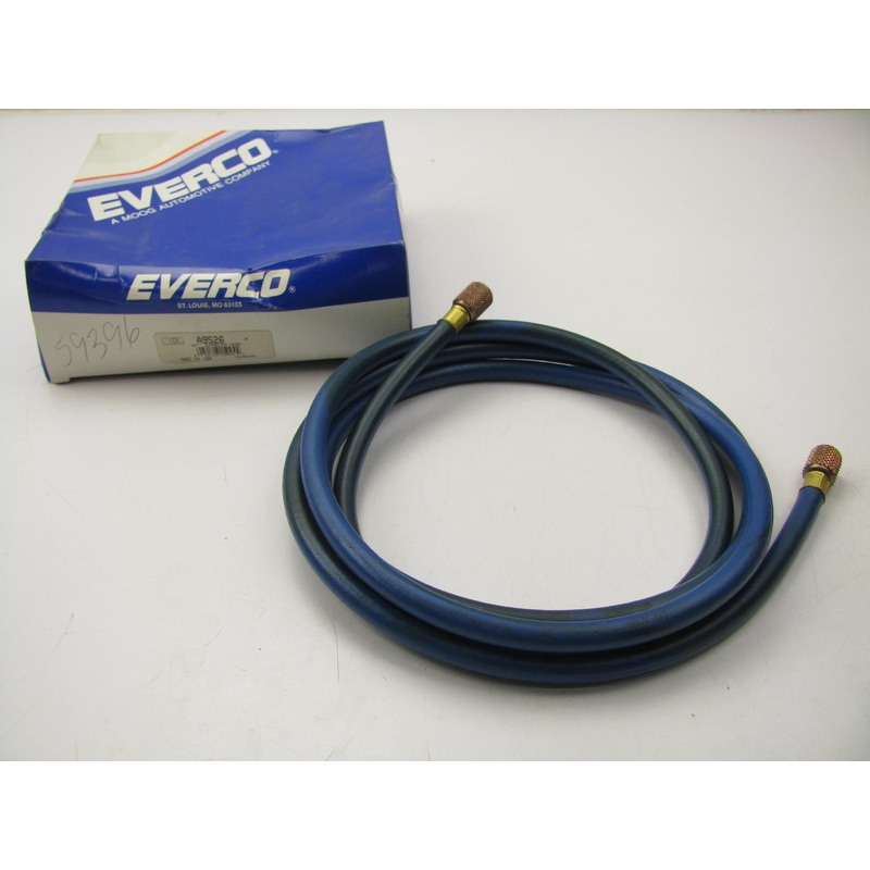 Everco A9526 A/C Charging Hose - 1/4'' Flare X 96'' / 2.43m