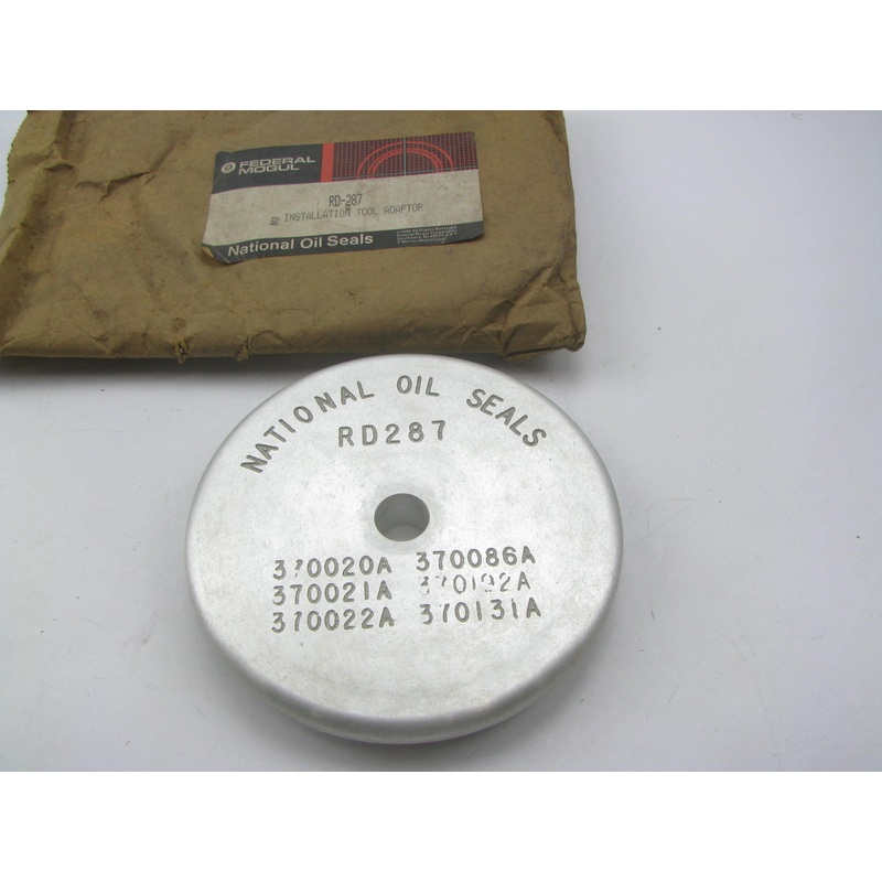 Federal RD-287 Seal Installation Tool Adapter Plate For 370078A 370086A 370192A