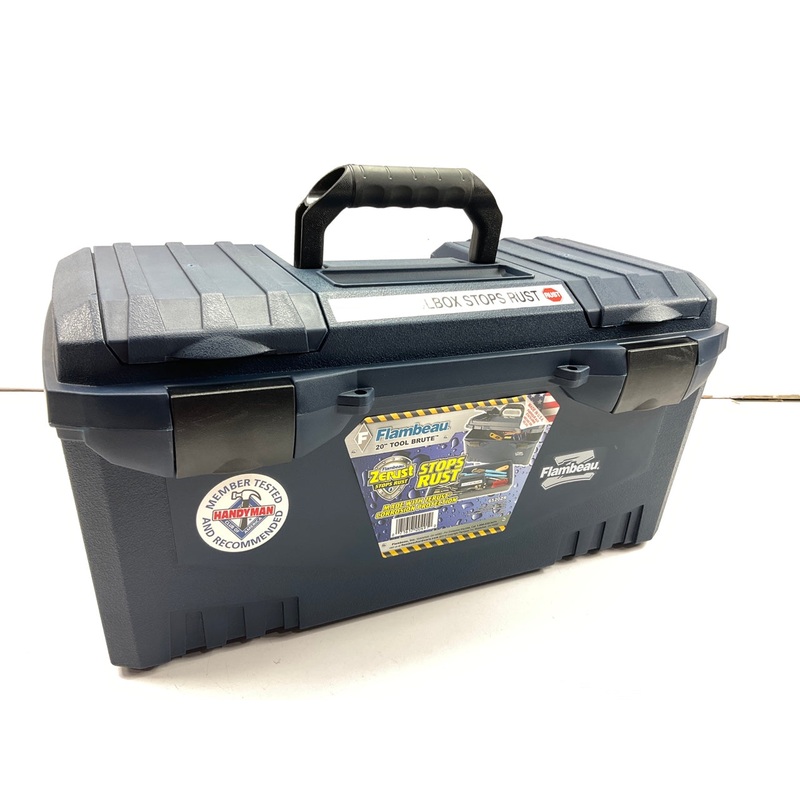 Flambeau 6520ZR 20-Inch Tool Brute Toolbox Tool Box - Stops Rust
