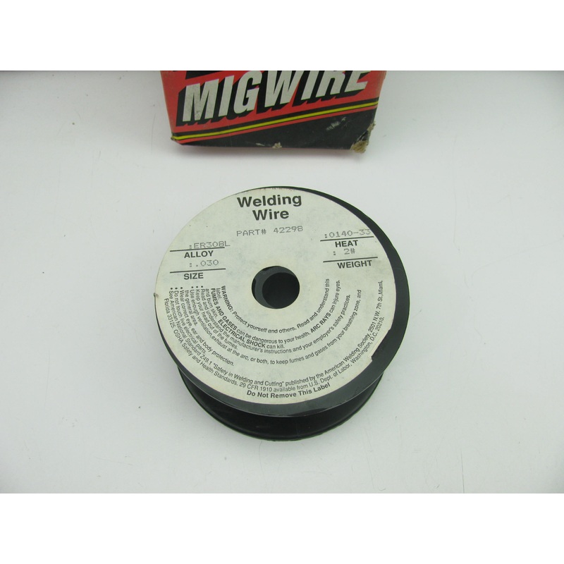 Forney 42298 ER308L .030'' Stainless Steel MIG Welding Wire 2 Lb Spool